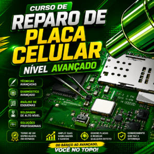Cusro Avançado de reparo de placa de celular ( Noturno )